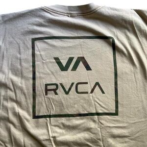 RVCA Men's Tan T-Shirt